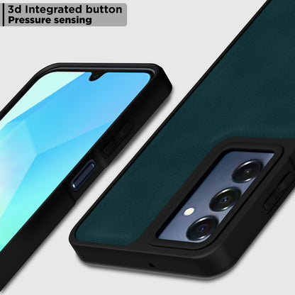 Pikkme Samsung Galaxy A16 5G Premium Leatherback Case (Green)
