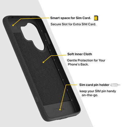 Pikkme Vivo V60e 5G Shockproof Soft Flexible Gencase Back cover (Grey)