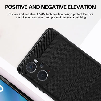 Pikkme Oppo K10  Hybrid Carbon Fiber Back Cover (Black)