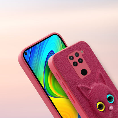Pikkme Samsung Galaxy Note 9 Kitty Back Cover (Pink)