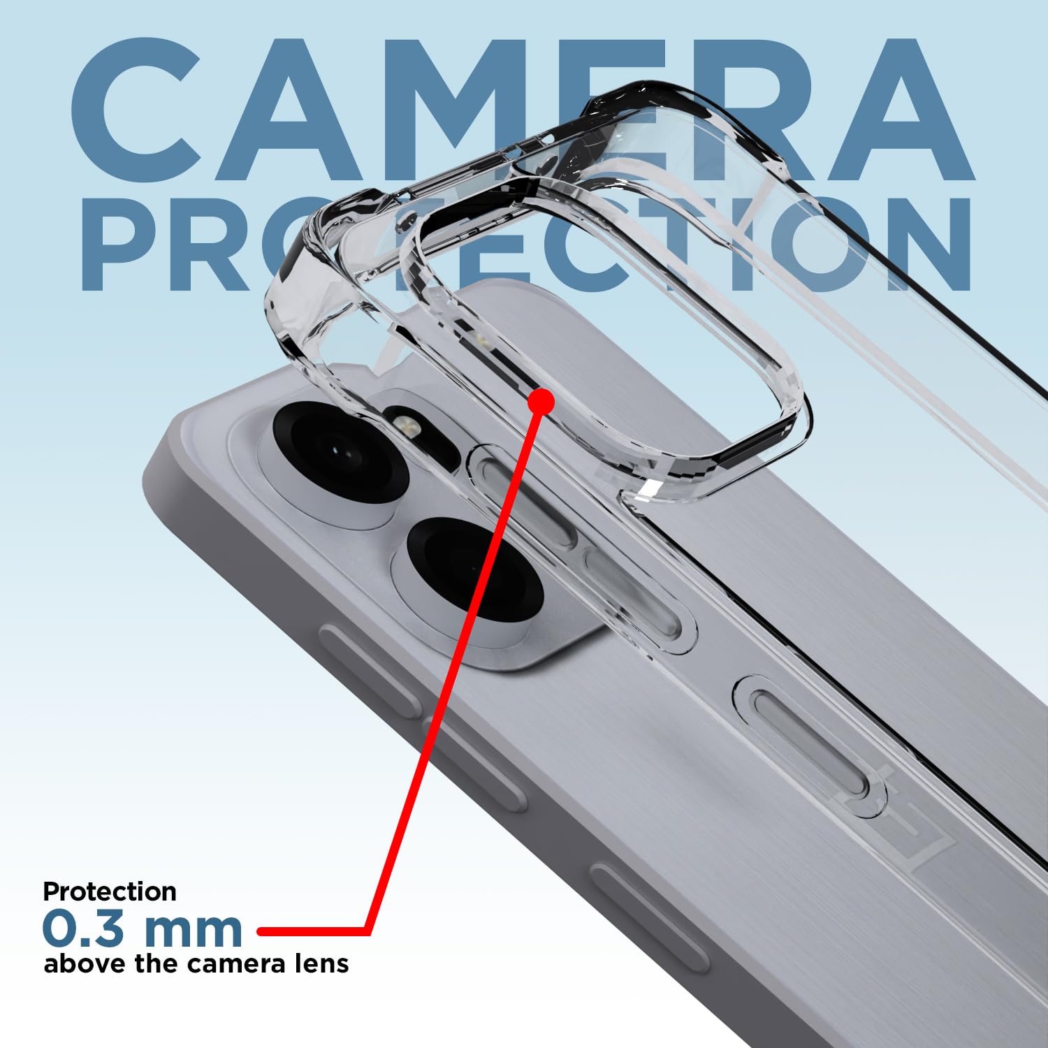 Pikkme transparent Clear mobile cover for OnePlus Nord CE 6 5G – photo 5