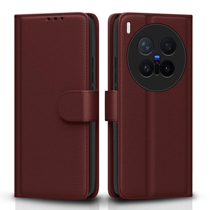 Samsung M14 5G Wallet mobile flip cover in brown by Pikkme