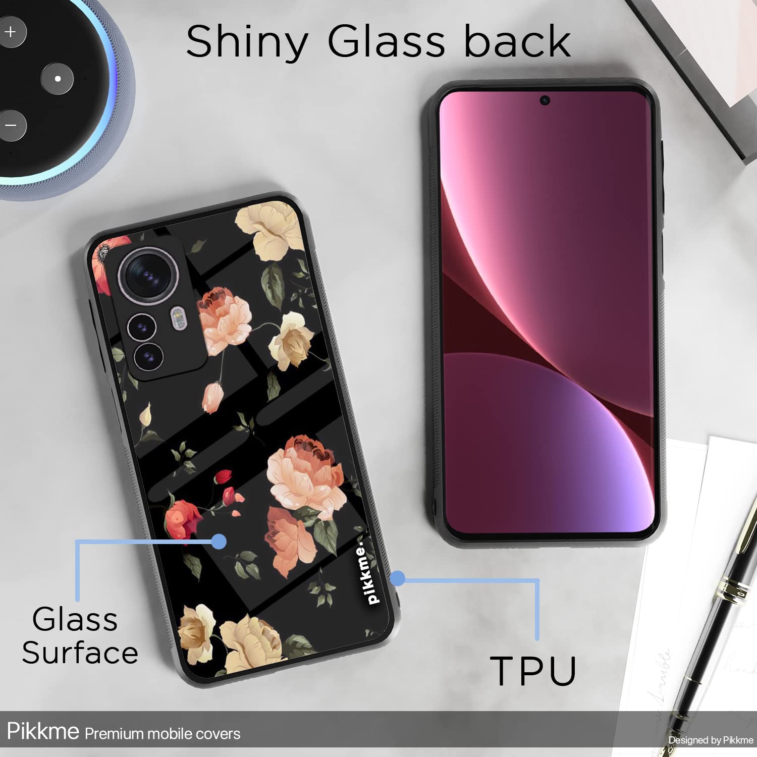 Pikkme Flower phone cover for Mi 12 Pro 5G – photo 3