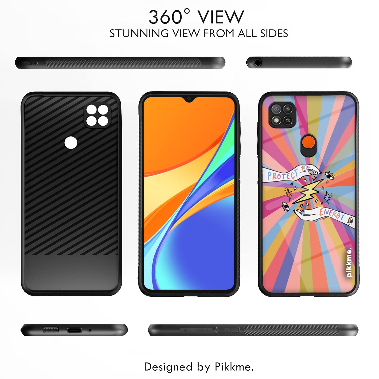 Redmi 10A/9, Poco C31 Hybrid back cover by Pikkme – photo 2