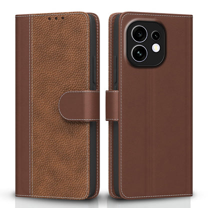 Oppo Reno 16 5G mobile flip cover in tan by Pikkme