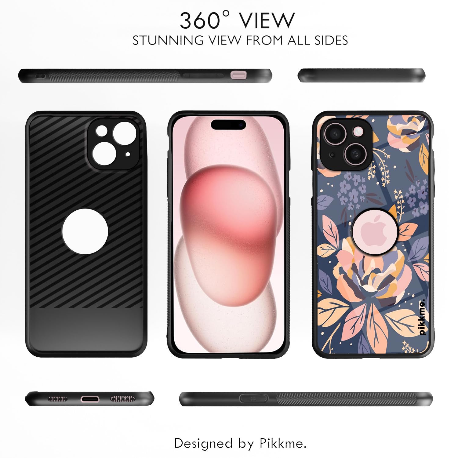 iPhone 15 Plus Flower back cover by Pikkme – photo 2