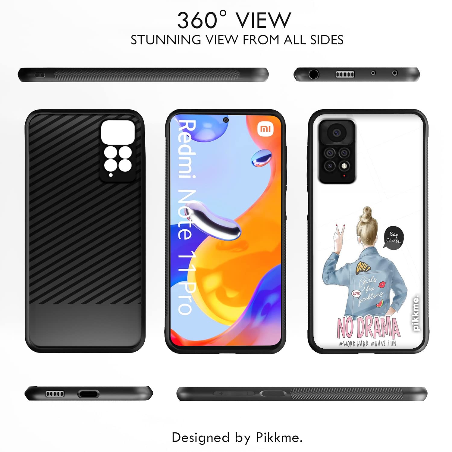 Pikkme Hybrid mobile cover for Redmi Note 11 Pro/Note 11 Pro Plus 5G – photo 2