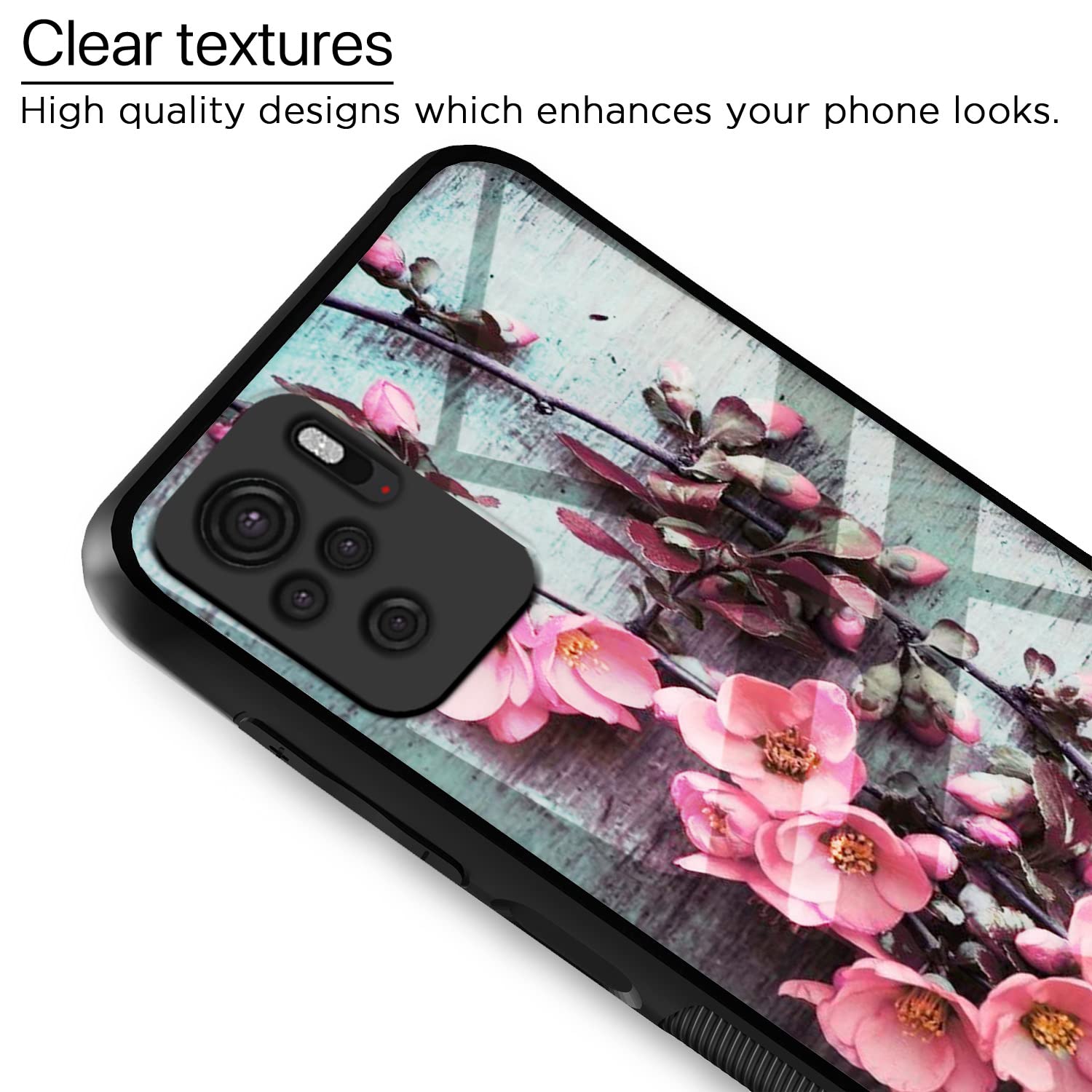 Redmi Note 10/Note 10s Flower back cover by Pikkme – photo 4