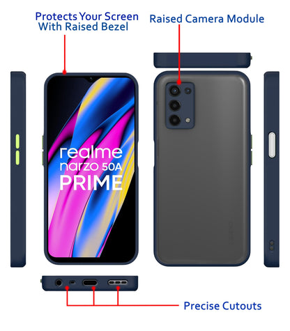 Blue Matte phone cover for Oppo A74 5G – Pikkme – photo 4