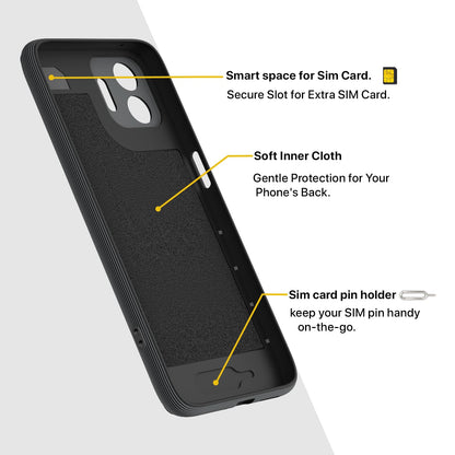 OnePlus N6 5G back cover in grey by Pikkme – photo 6