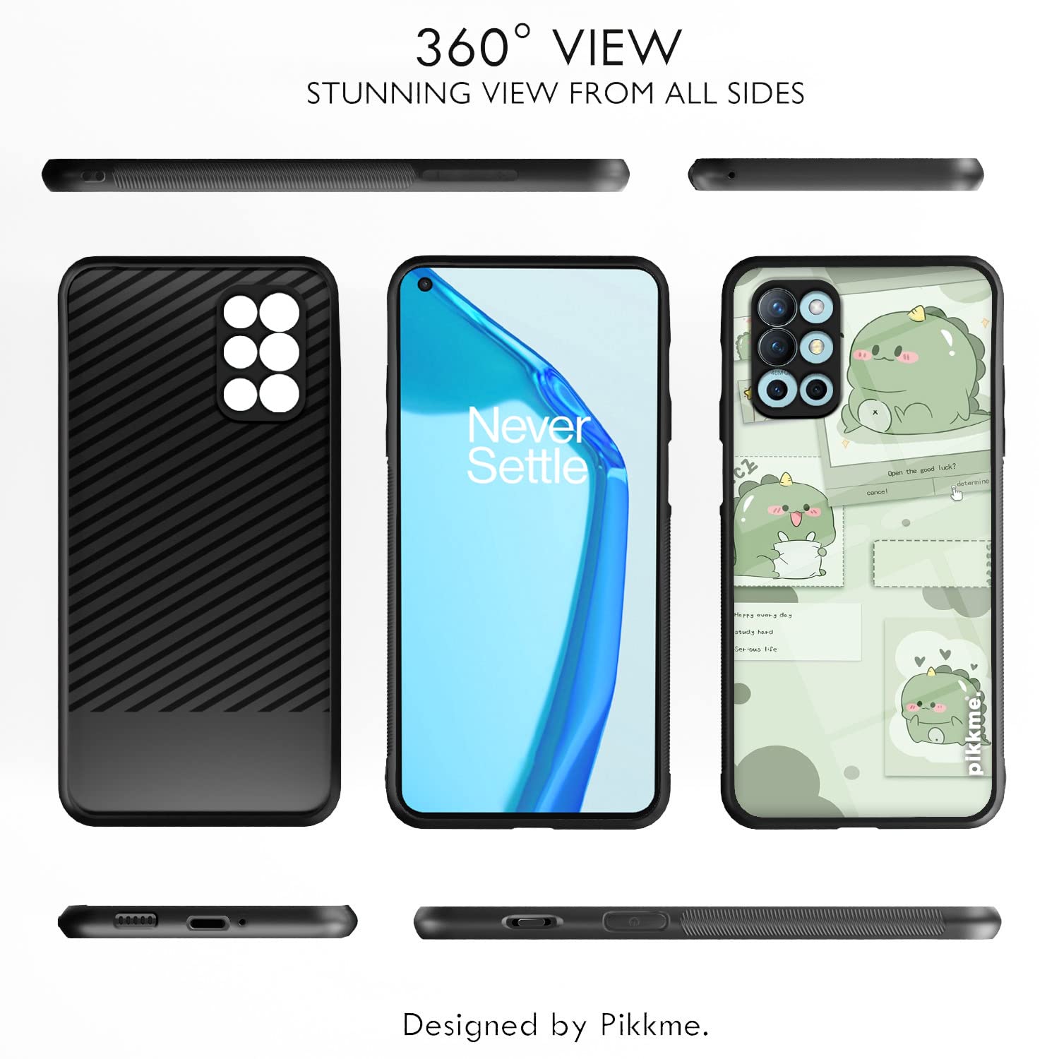 Pikkme OnePlus 8T Hybrid mobile back cover – photo 2