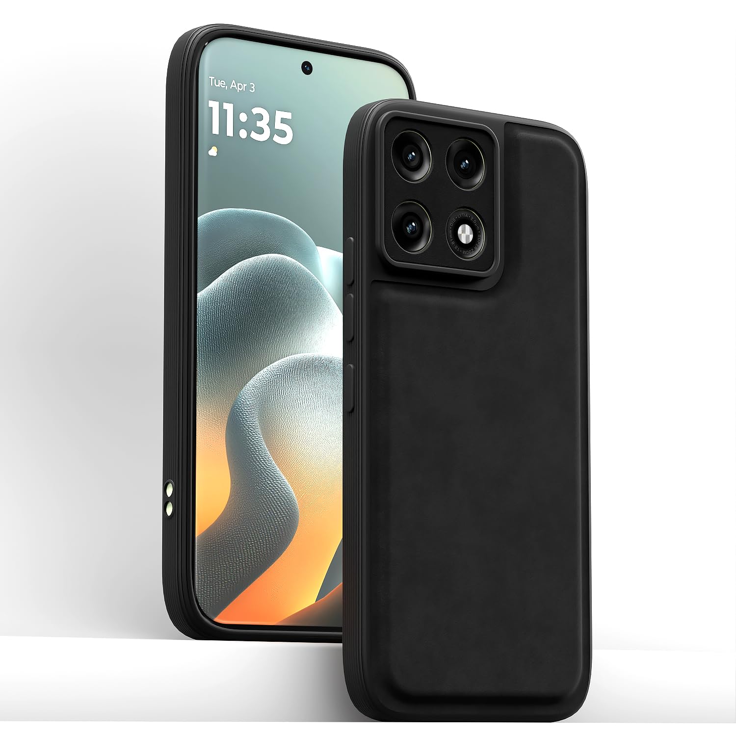 Moto Edge 70 Pro 5G mobile cover in black by Pikkme – photo 2