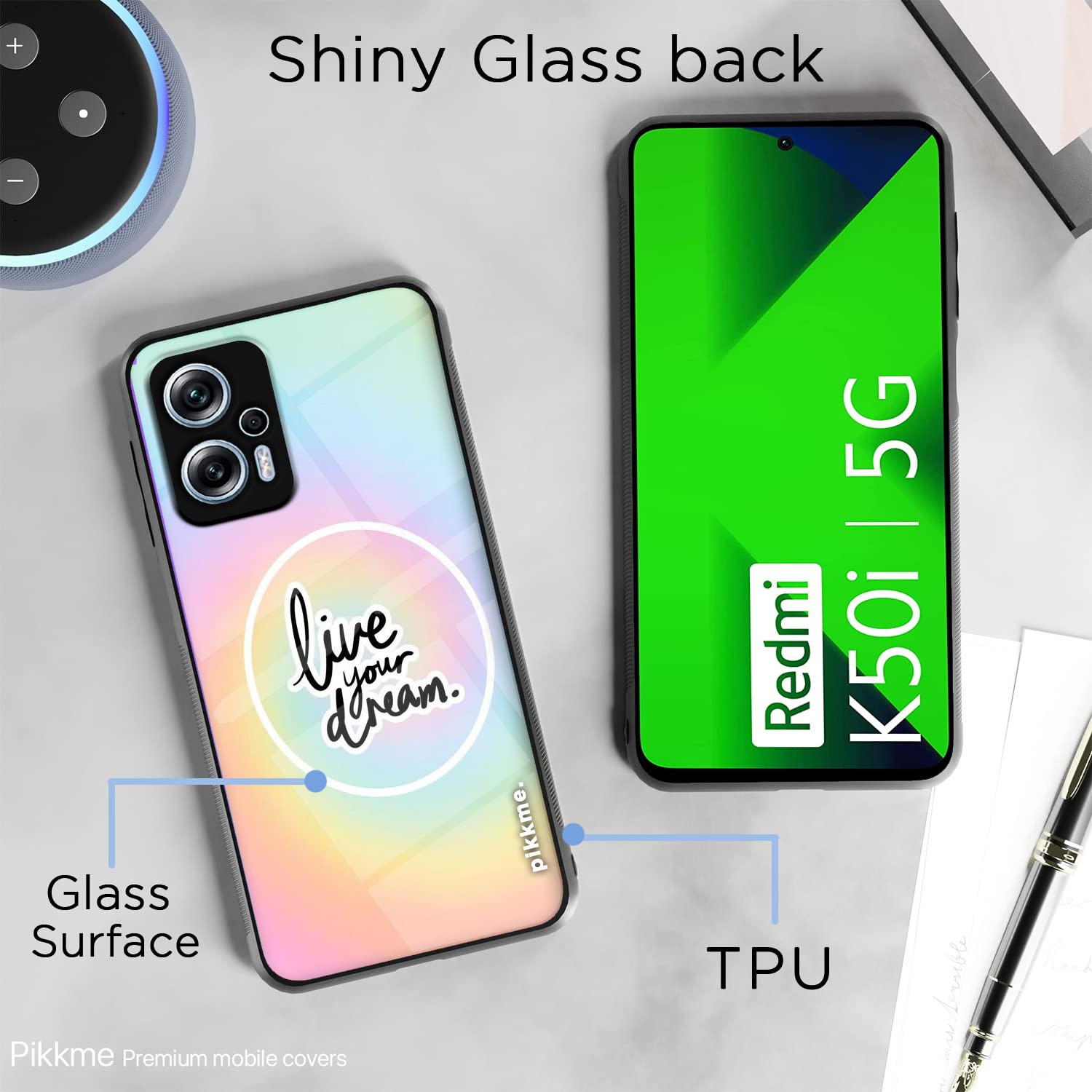 Pikkme Hybrid back cover for Redmi K50i 5G – photo 3