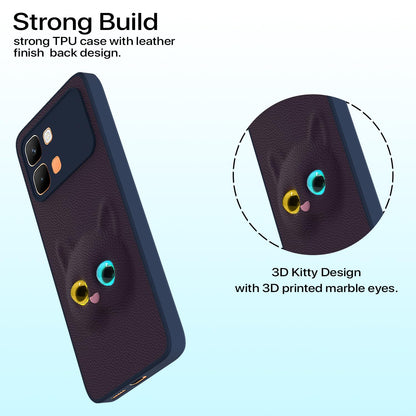 Pikkme purple Kitty mobile back cover for Infinix Note Edge 5G – photo 2