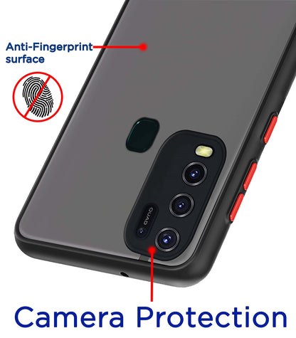 Pikkme Vivo Y30/Y50 Hybrid black back cover – photo 2