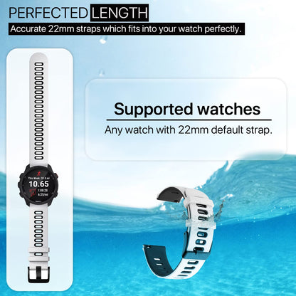 Pikkme Modern Sports Strap (White & Black) – photo 4