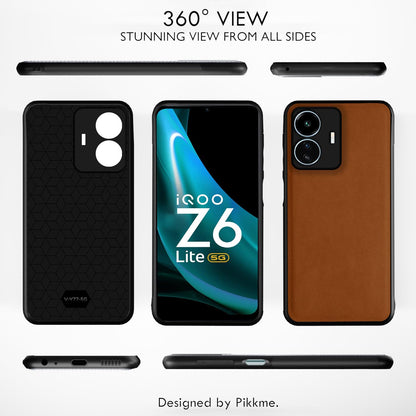 iQOO Z6 Lite 5G mobile back cover in camel by Pikkme – photo 2
