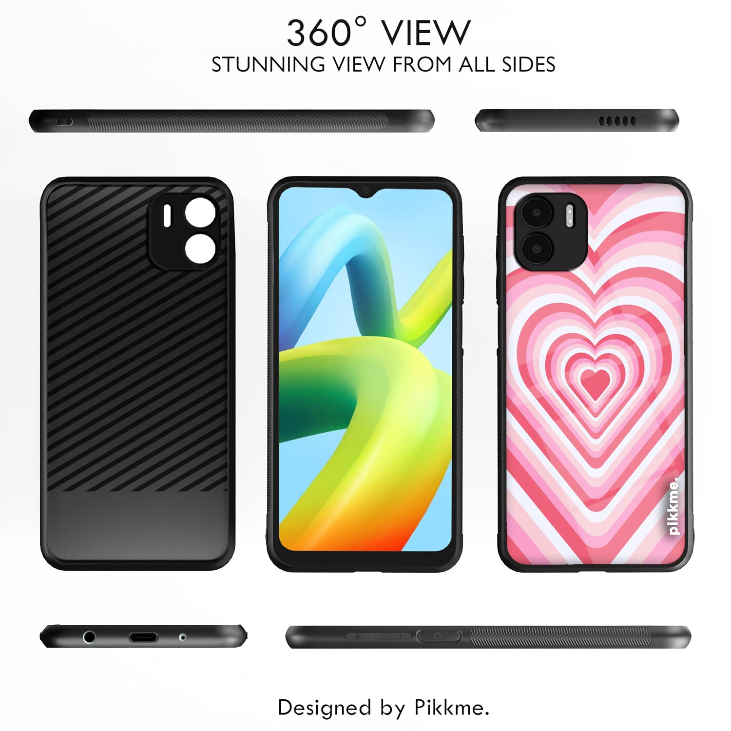 Pikkme Redmi A1/A2 Hybrid mobile back cover – photo 2