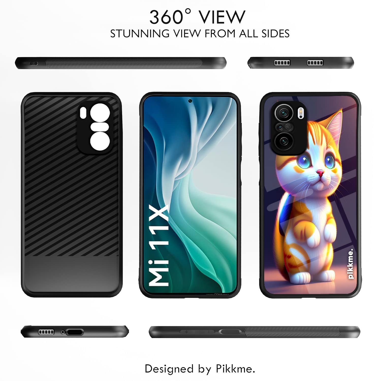 Pikkme Cat mobile cover for Mi 11X/11X Pro – photo 2