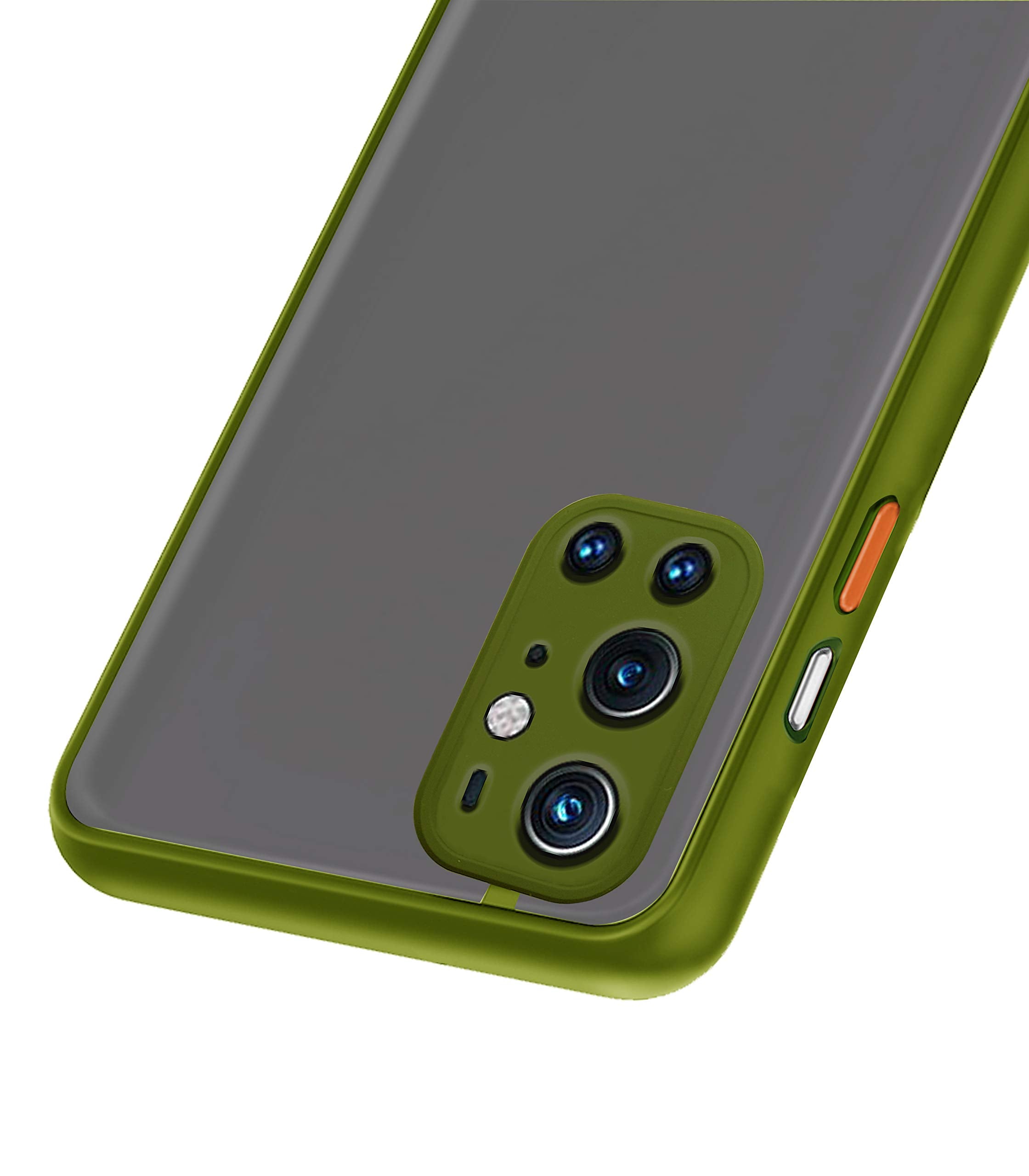 OnePlus 9 Pro Matte back cover in green by Pikkme – photo 3