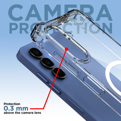 Pikkme Samsung A15 4G/A15 5G MagSafe transparent mag-safe mobile cover – photo 5