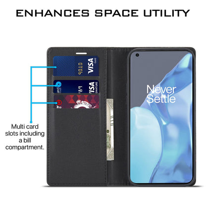 Pikkme OnePlus 9 Pro Wallet black flip case – photo 3
