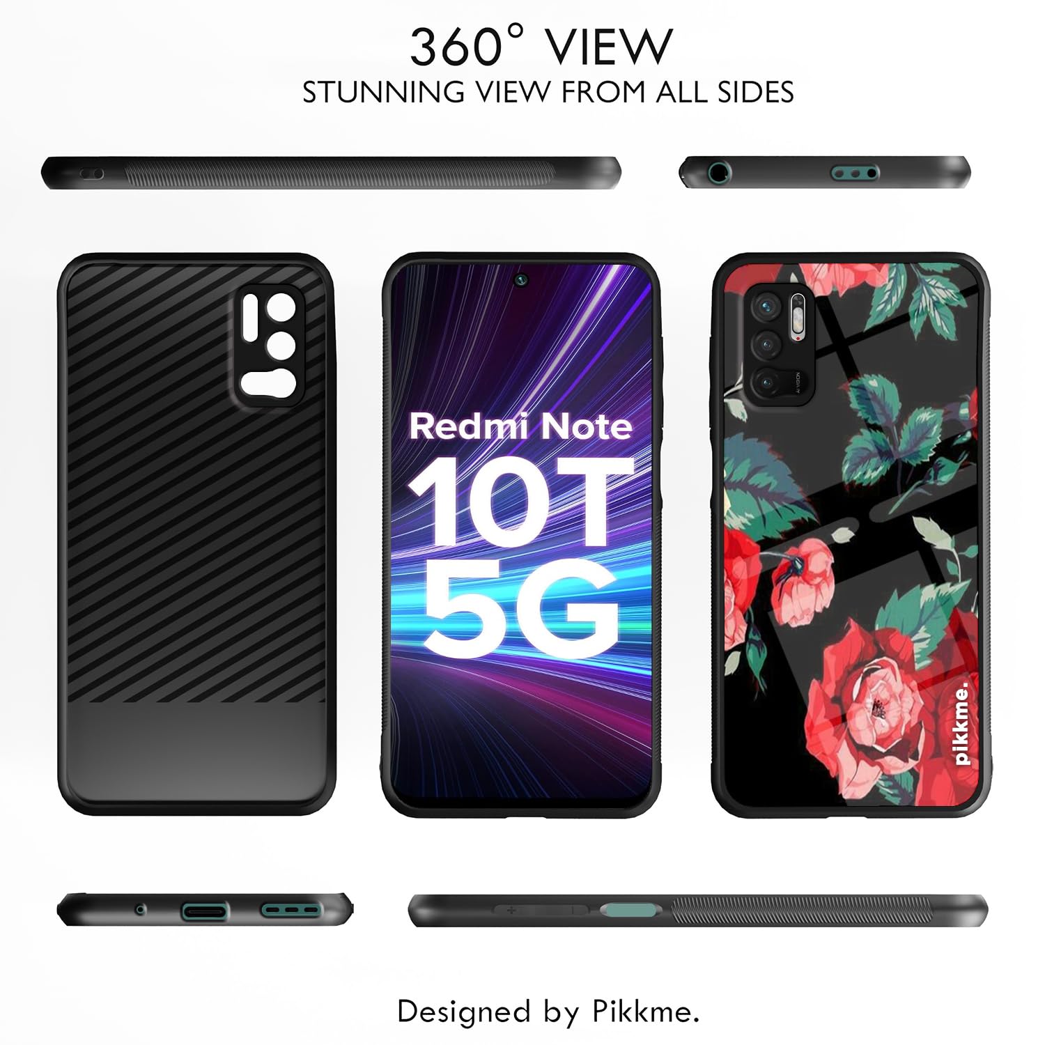 Flower Back cover for Redmi Note 10T/Poco M3 Pro 5G – Pikkme – photo 2