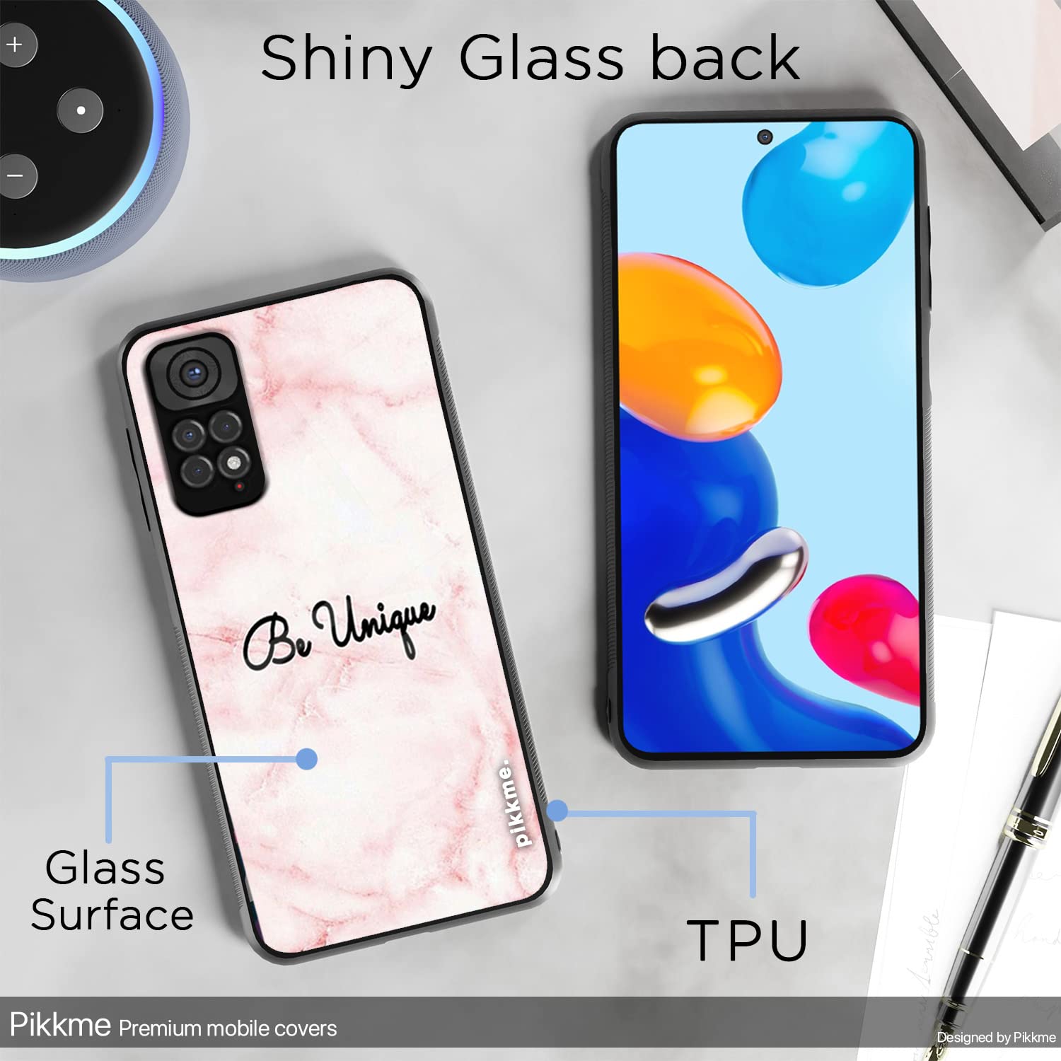 Redmi Note 11/Note 11s Hybrid mobile back cover by Pikkme – photo 3