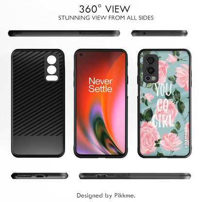 Pikkme OnePlus Nord 2 5G Flower back cover – photo 2