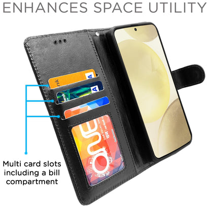 Samsung S24 5G flip case in black by Pikkme – photo 5