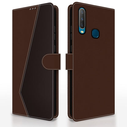 Brown & coffee flip case for Vivo Y12/Y15/Y17/U10 – Pikkme