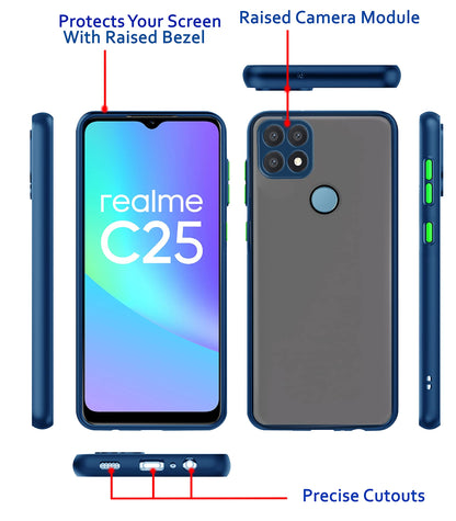 Pikkme blue Hybrid phone cover for Realme Narzo 30A/20/C25s/C25/C12 – photo 3