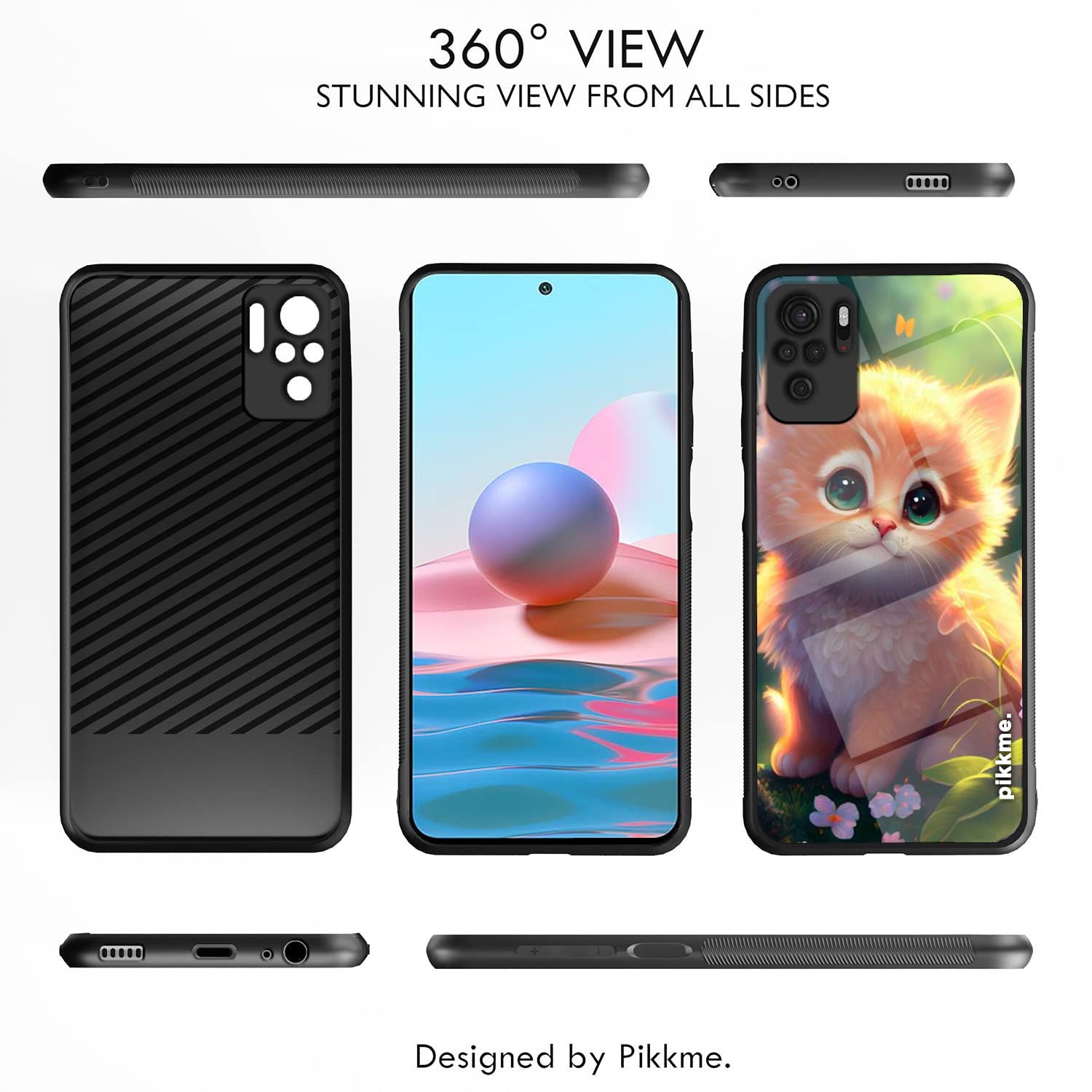 Pikkme Redmi Note 10/Note 10s Cat phone cover – photo 2