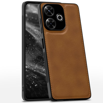 Pikkme Redmi 13/Poco M6 Plus 5G brown phone cover