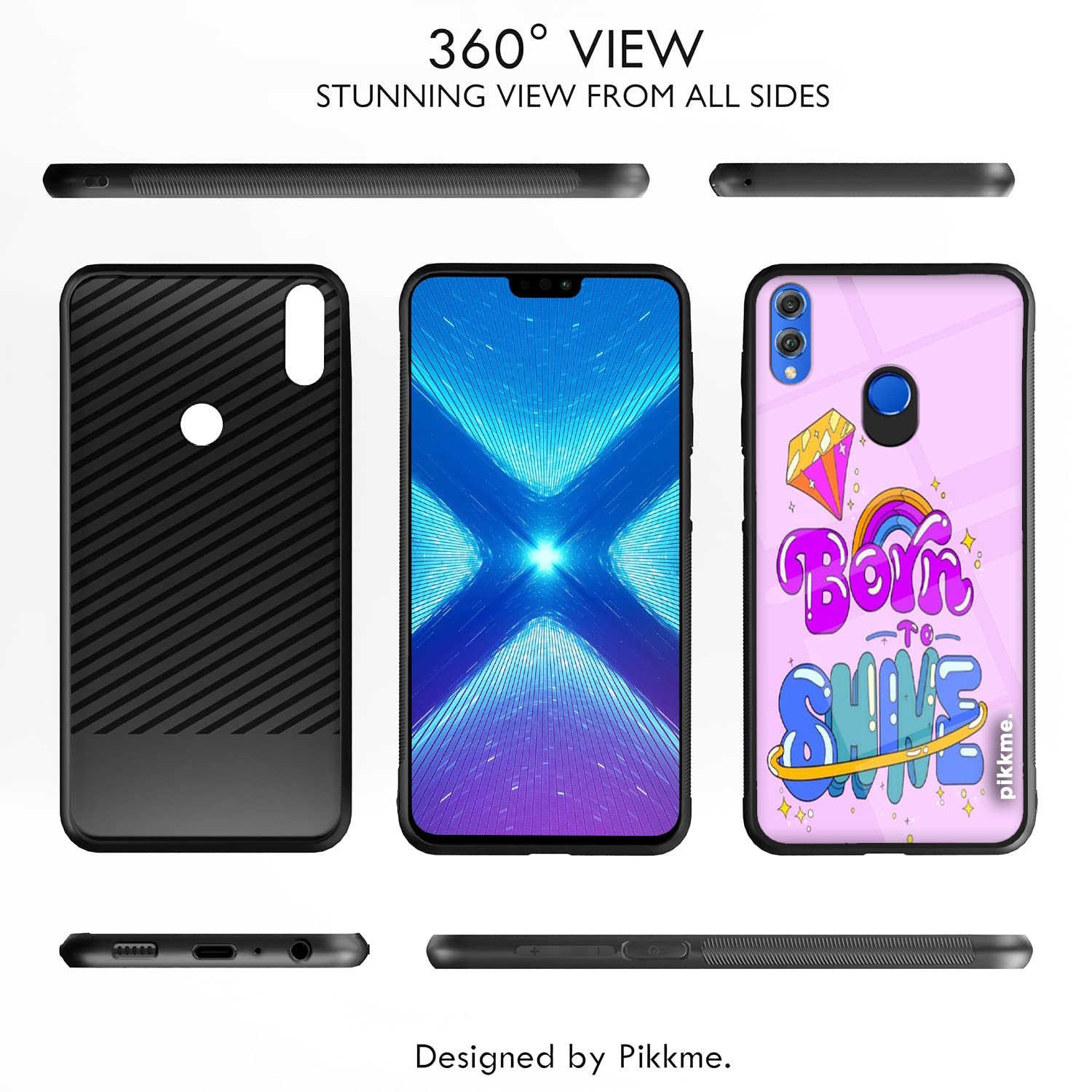 Pikkme Honor 8X Hybrid mobile back cover – photo 2