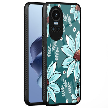 Oppo Reno 10 5G Flower back cover by Pikkme