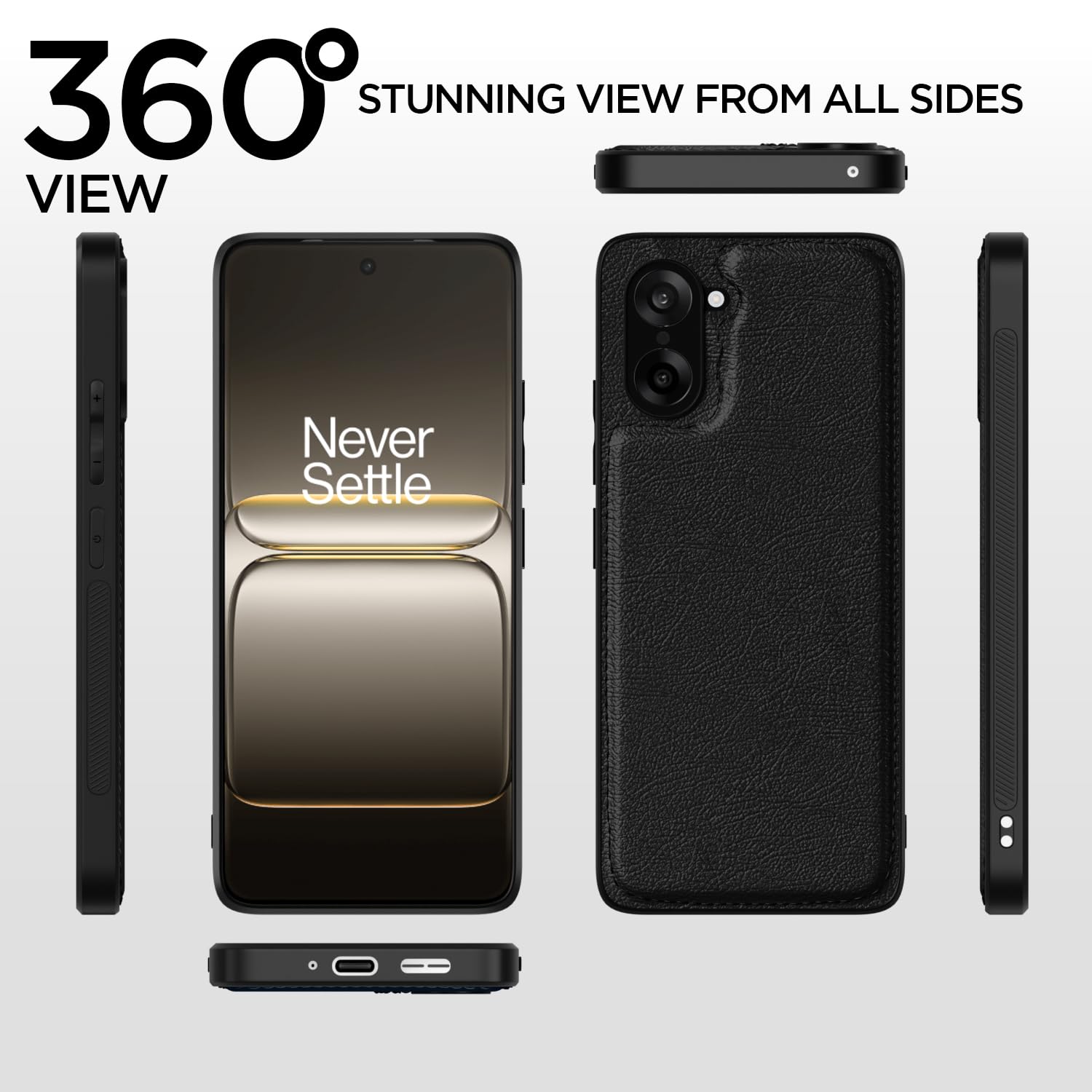 Black back cover for OnePlus Nord CE 5 5G – Pikkme – photo 4