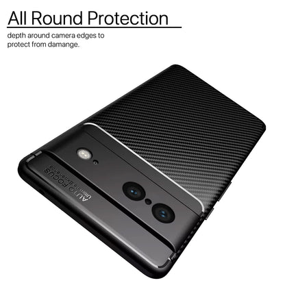 Pikkme black Carbon back cover for Pixel 7 – photo 3