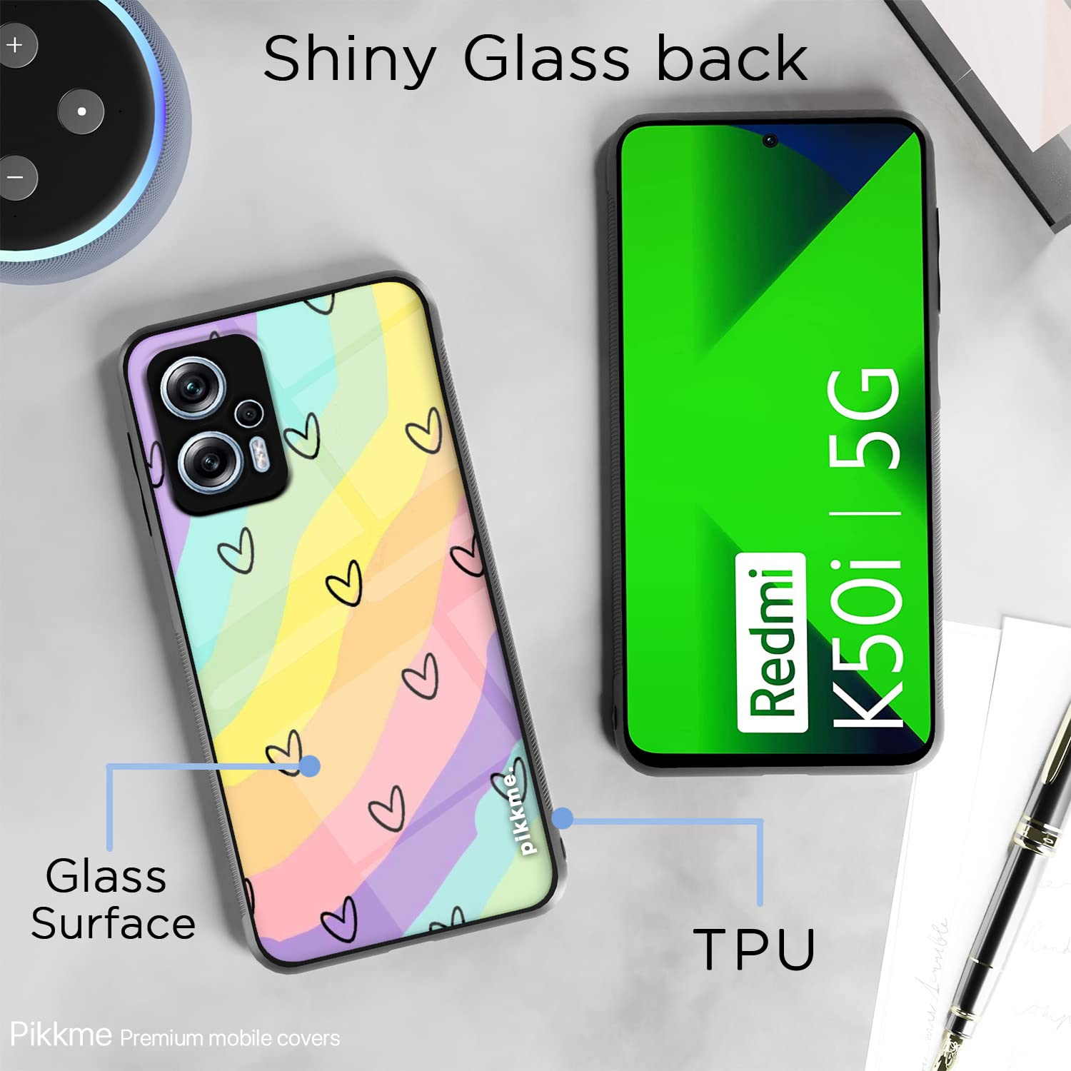 Pikkme Hybrid mobile back cover for Redmi K50i 5G – photo 3