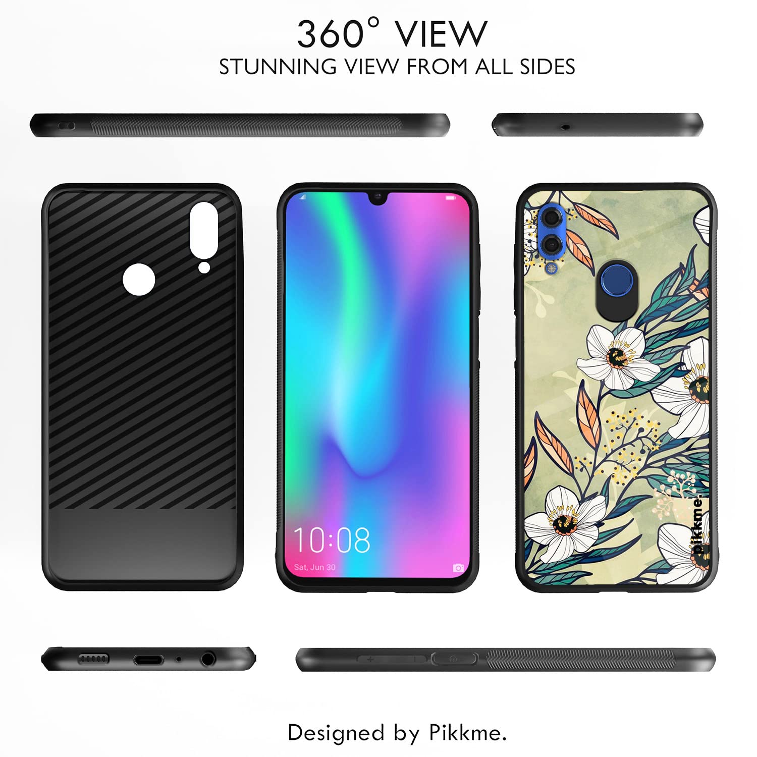 Flower Back cover for Honor 10 Lite – Pikkme – photo 2