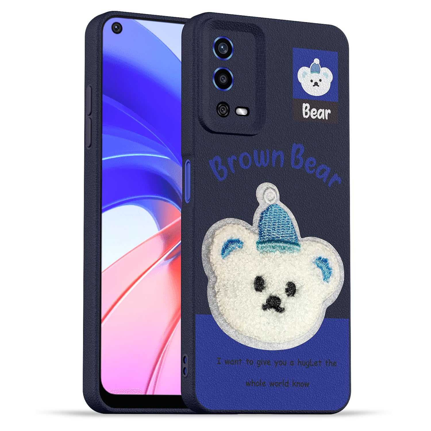 Blue mobile cover for Oppo A55 – Pikkme