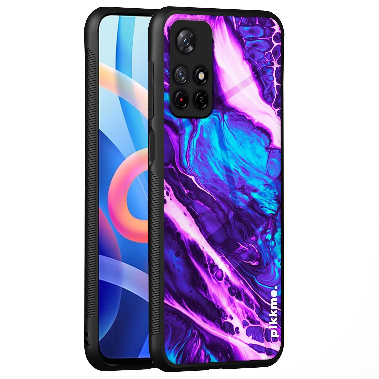 Pikkme back cover for Redmi Note 11T/Poco M4 Pro 5G