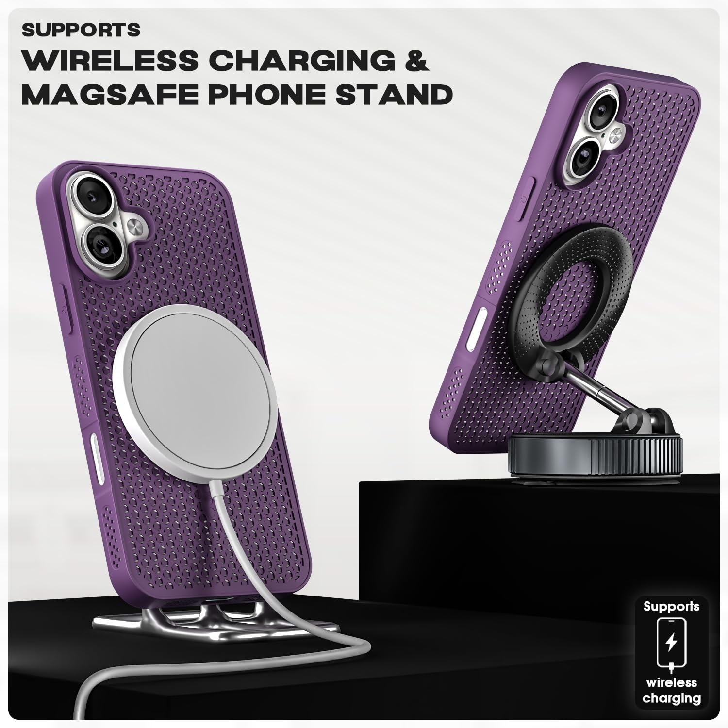 Pikkme iPhone 17 purple mobile back cover – photo 5