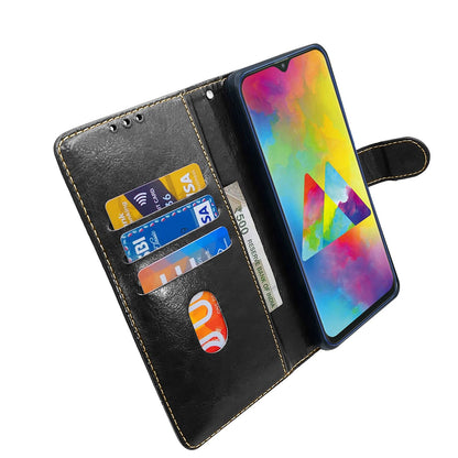 Pikkme Samsung M20 black & brown mobile flip cover – photo 4