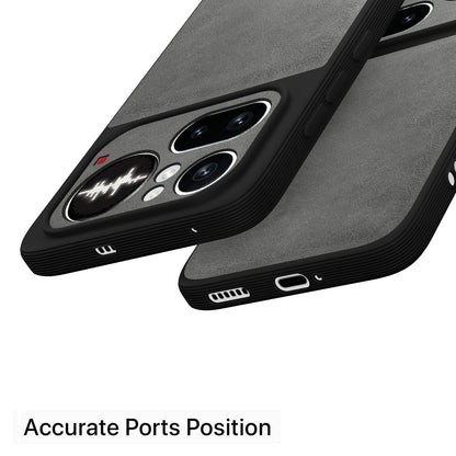 Nothing Phone 4a Pro 5G Leather back cover in grey by Pikkme – photo 4
