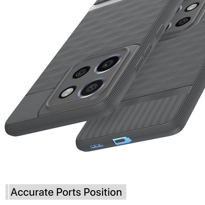 Moto G86 5G back cover in grey by Pikkme – photo 4