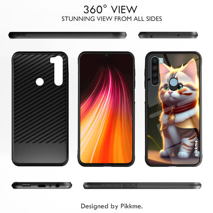 Redmi Note 8 Cat phone cover by Pikkme – photo 2