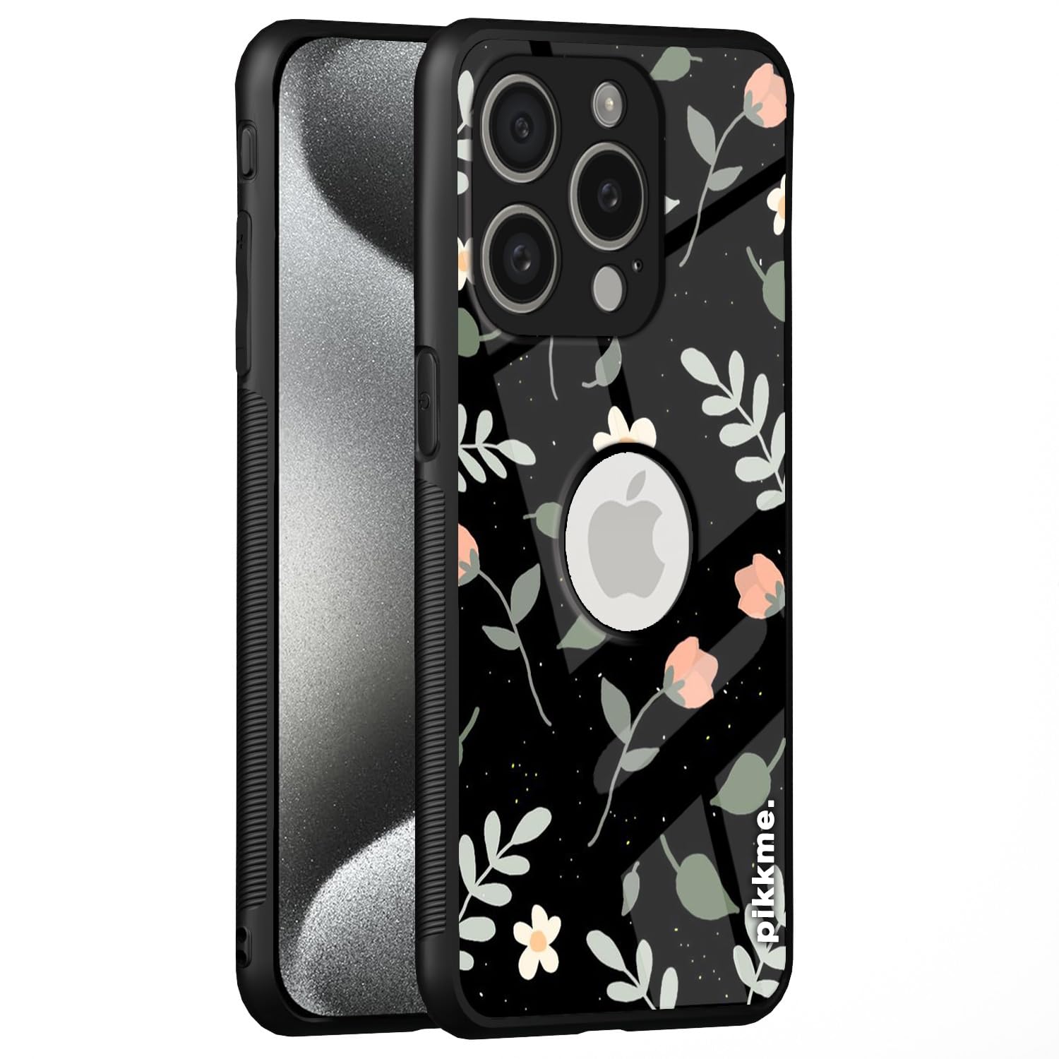iPhone 15 Pro Max Flower mobile back cover by Pikkme