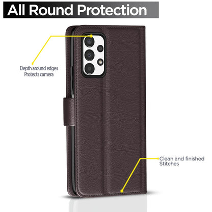Pikkme coffee Wallet wallet flip cover for Samsung A13 4G – photo 4