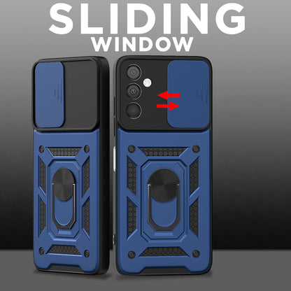Samsung M34/F34 5G D10 Camera Shield mobile cover in blue by Pikkme – photo 2